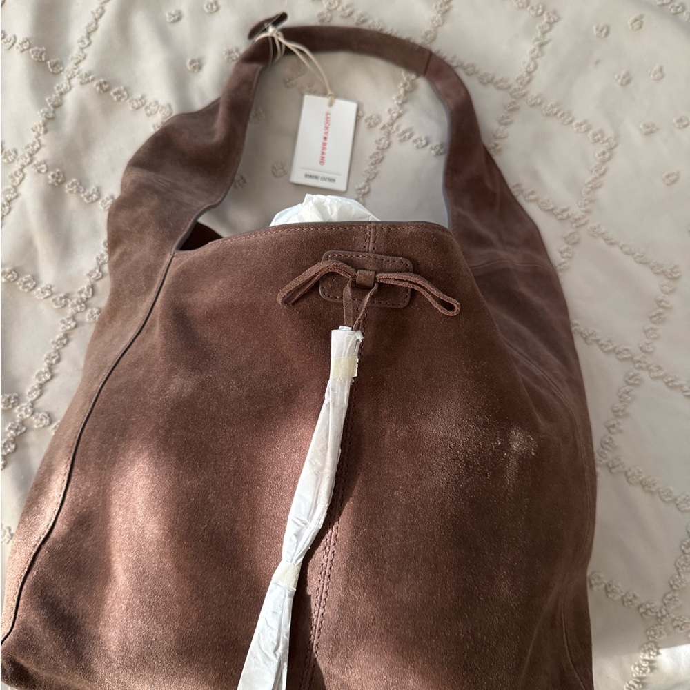 Lucky Brand Brown Hobo Bag - Picture 2 of 5